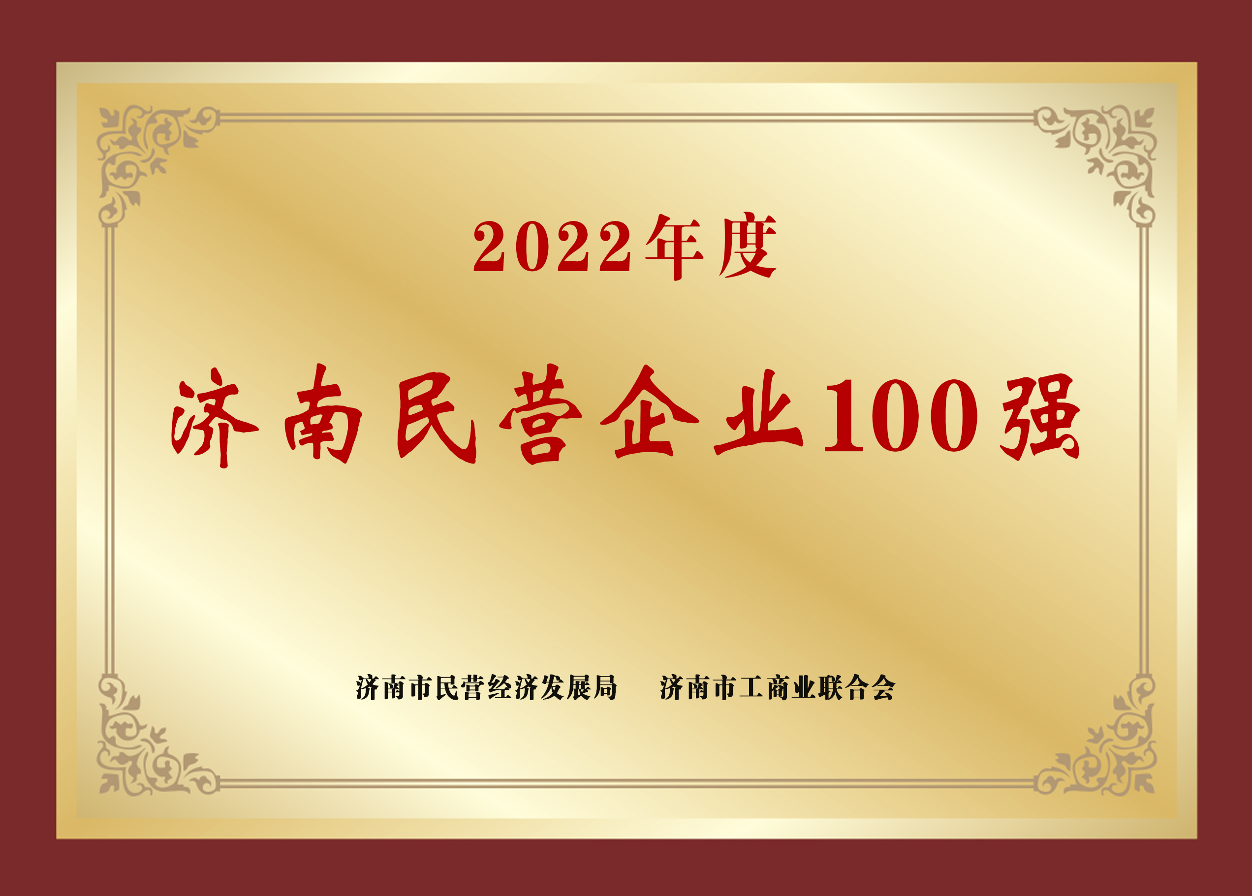 2022年济南市民营企业100强